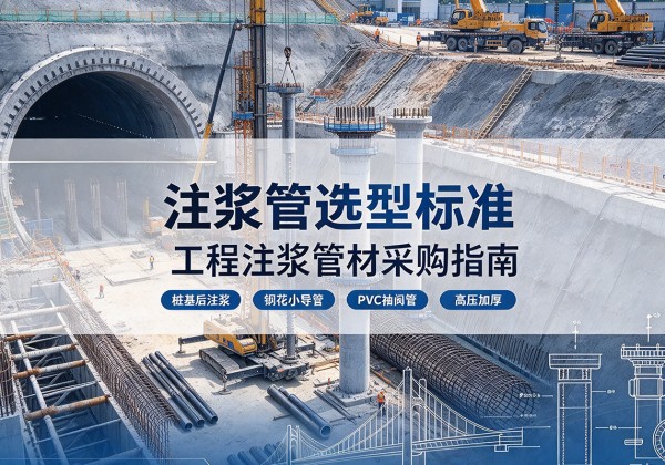 金门注浆管选型标准
